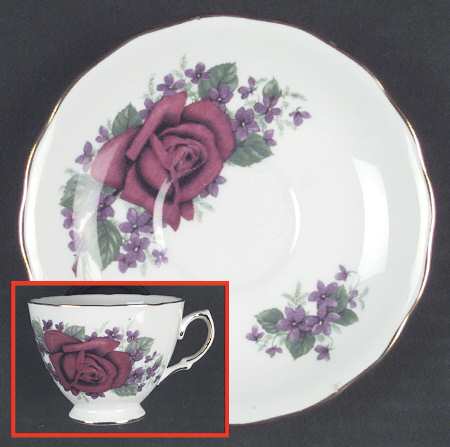 Royal Vale Cup & Saucer Sets Footed Cup & Saucer Set