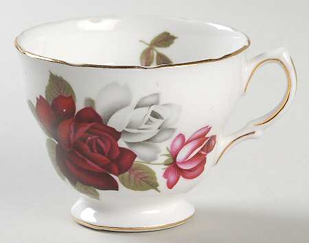 Royal Vale Cup & Saucer Sets Footed Cup