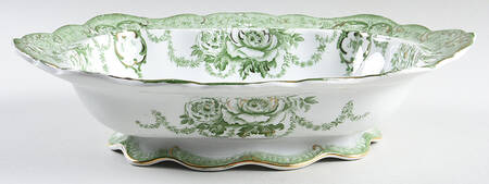 Roxbury Green Oval Vegetable No Lid