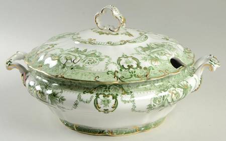 Roxbury Green Tureen &  Lid