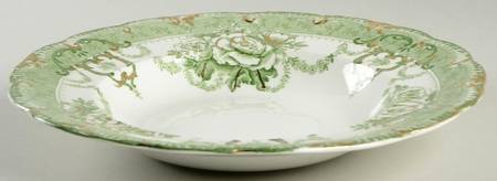 Roxbury Green Large Rim Soup Bowl