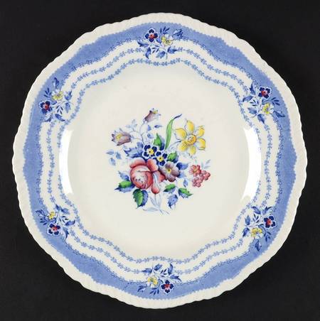 Rutland Blue Salad Plate