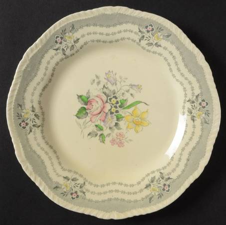 Rutland Grey Salad Plate