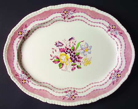 Rutland Red 16" Oval Serving Platter