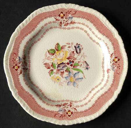 Rutland Red Bread & Butter Plate