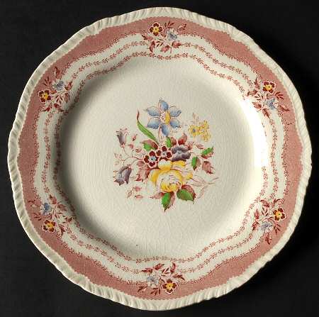 Rutland Red Salad Plate