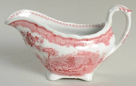 Shannondale Red Gravy Boat