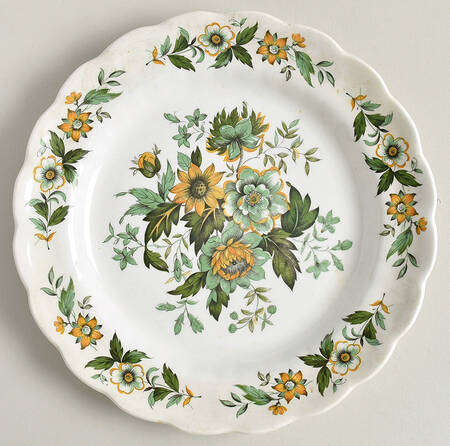 Spring Garden Salad Plate