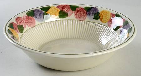 Tuberose 7" Round Vegetable Bowl