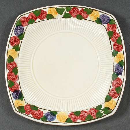 Tuberose Square Cake Plate