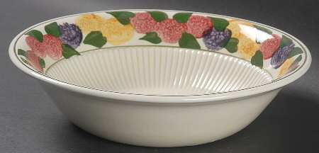 Tuberose 8" Round Vegetable Bowl