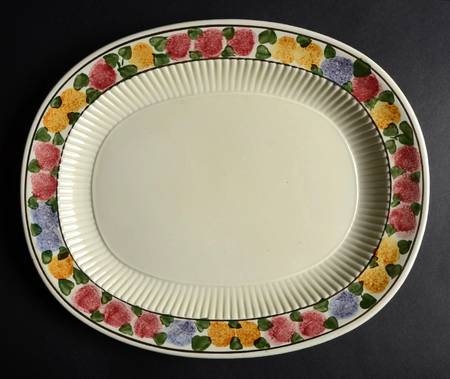 Tuberose 13" Oval Serving Platter