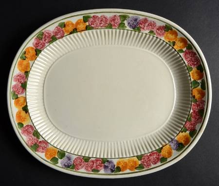 Tuberose 11" Oval Serving Platter