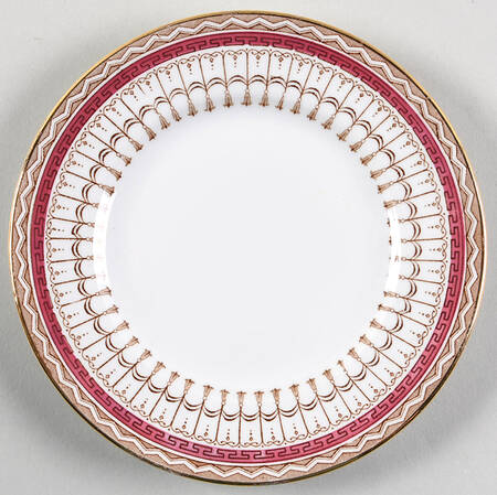 Venetian Red (No Center Design) Bread & Butter Plate