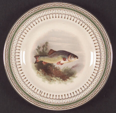 Venetian Green (Fish Center Design) by Ridgway (Ridgways)