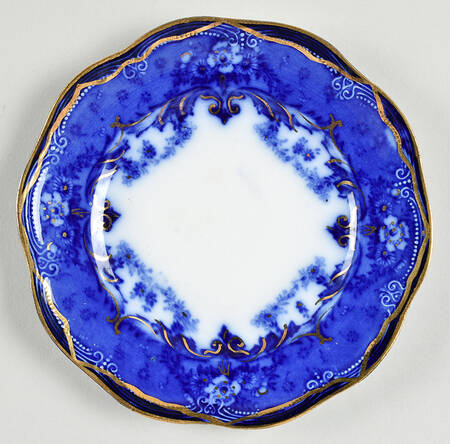 Verona (Flow Blue) Bread & Butter Plate