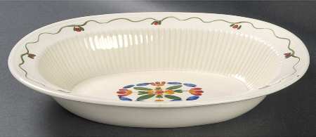 Vinci 10" Oval Vegetable Bowl