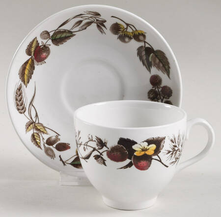 Warwick Flat Cup & Saucer Set