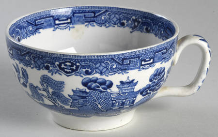 Willow Blue (Birds, Diamond Stamp) Oversized Cup
