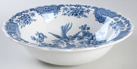 Windsor Blue 9" Round Vegetable Bowl
