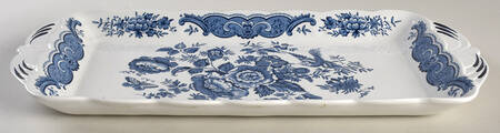 Windsor Blue Large Sandwich Tray