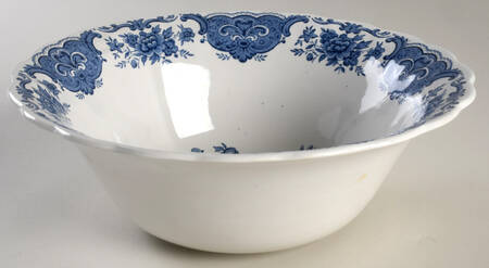 Windsor Blue 10" Large Salad Serving Bowl