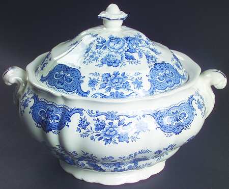 Windsor Blue Tureen &  Lid