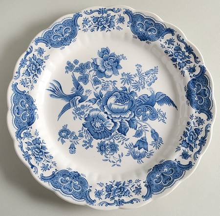 Windsor Blue 11" Chop Plate (Round Platter)
