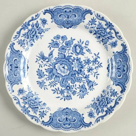 Windsor Blue Dessert/Pie Plate