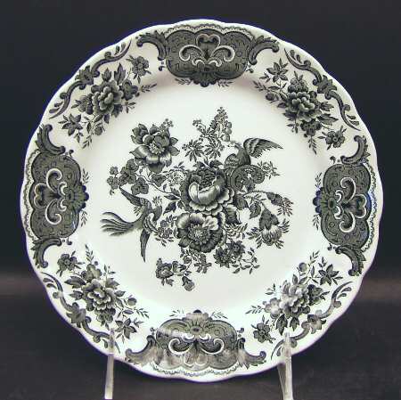 Windsor Black Salad Plate