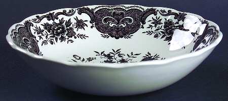 Windsor Black Coupe Cereal Bowl