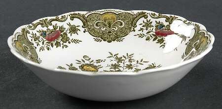 Windsor Green Multicolor Coupe Cereal Bowl