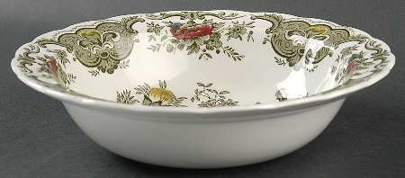Windsor Green Multicolor 8" Round Vegetable Bowl