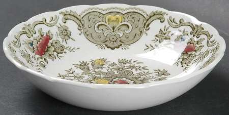 Windsor Green Multicolor Fruit/Dessert (Sauce) Bowl
