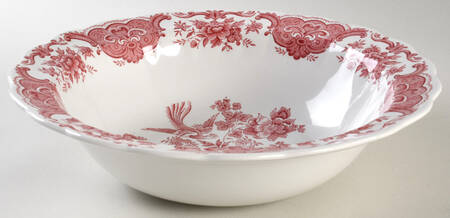 Windsor Pink 9" Round Vegetable Bowl
