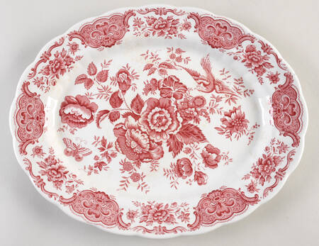 Windsor Pink 13" Oval Serving Platter