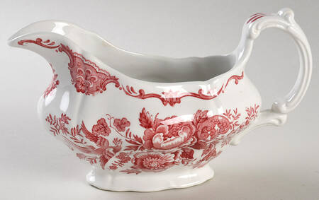 Windsor Pink Gravy Boat