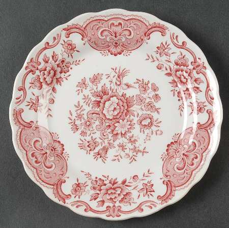 Windsor Pink Bread & Butter Plate