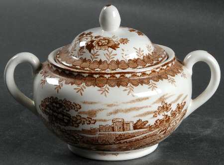 Woodland Brown Sugar Bowl & Lid