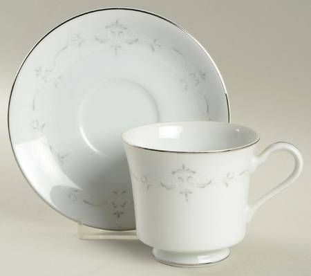 Stratford Footed Cup & Saucer Set