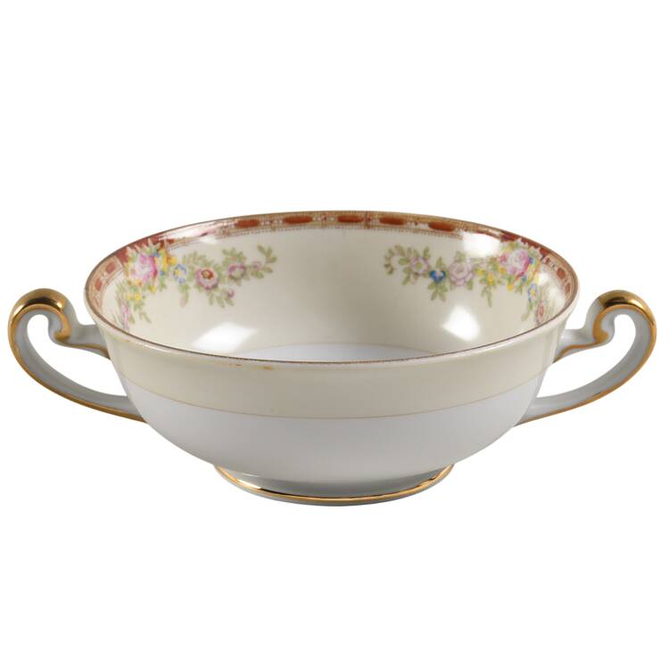 Ogden Footed Cream Soup Bowl
