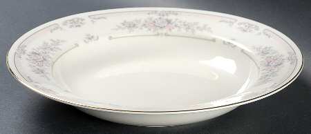 Antique Lace Rim Soup Bowl