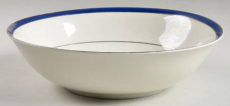 Dynasty Blue 9" Round Vegetable Bowl