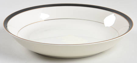 Dynasty Black Coupe Soup Bowl