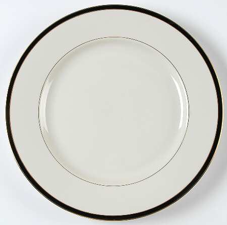 Dynasty Black 12" Chop Plate (Round Platter)