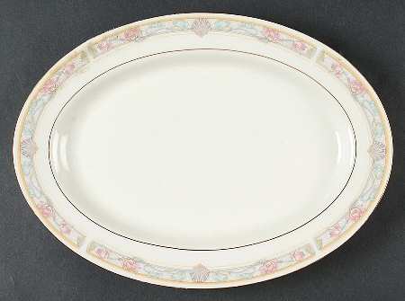 Egyptian Shell 12" Oval Serving Platter