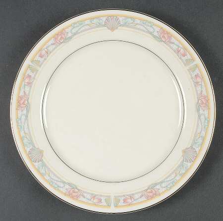 Egyptian Shell Salad Plate by Royal Limited