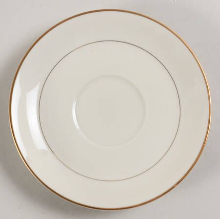 Golden Ivory Saucer