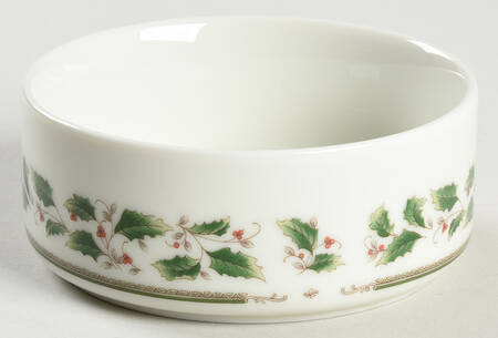 Holly Holiday 3" Round Box No Lid