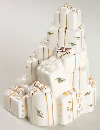 Holly Holiday Figural Salt Shaker